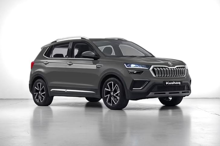 Skoda Kushaq Color Carbon Steel